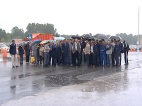 Пикет сотрудников "КД Авиа" в аэропорту Калининграда. Фото: с сайта kaliningrad.rfn.ru