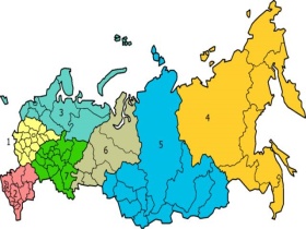 Карта России. Фото с сайта live4fun.ru