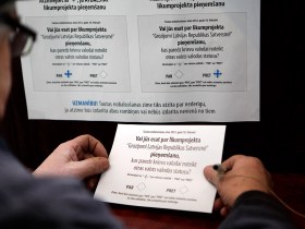 Референдум о русском языке в Латвии. Фото: amic.ru