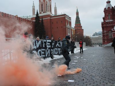 Акция против закона о прописке. Фото Каспарова.Ru