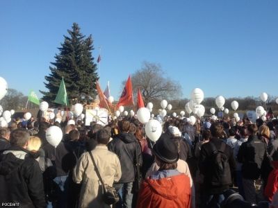 Митинг на Марсовом поле 6 мая. Фото: ИА "Росбалт".