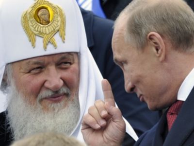 Владимир Путин и патриарх Кирилл. Фото: lenta.ru