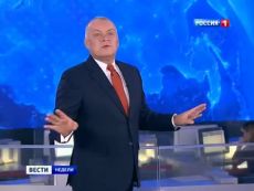 Дмитрий Киселев. Скриншот вещания телеканала 