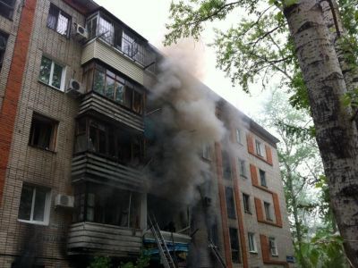 Взрыв газа в жилом доме. Фото: МЧС