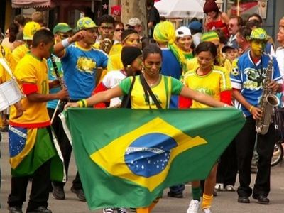 Бразилия - карнавал, флаг. Фото: vtoroymir.ucoz.ru