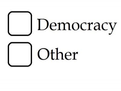 Демократия. Источник - http://blogs.discovermagazine.com/