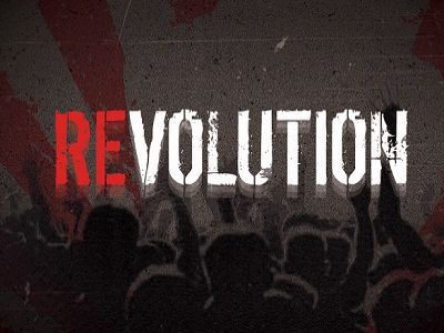 Революция. Плакат https://www.popularresistance.org