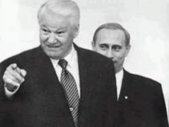 Борис Ельцин и Владимир Путин. Фото с сайта artiks.ru