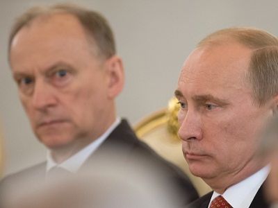 Путин и Патрушев. Источник - http://lenta.ru/, публикуется в блоге автора