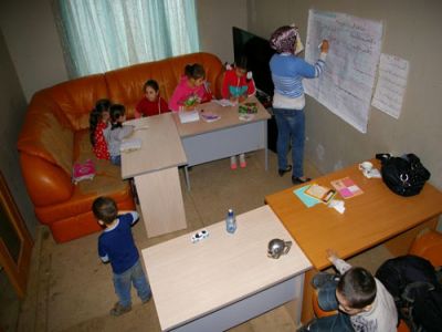 Обучение в ногинской школе для детей-беженцев из Сирии Фото: miloserdie.ru