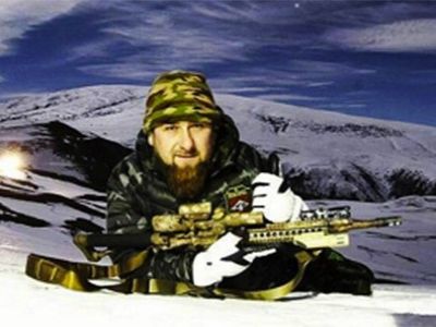 Рамзан Кадыров с винтовкой. Фото: instagram.com/kadyrov_95