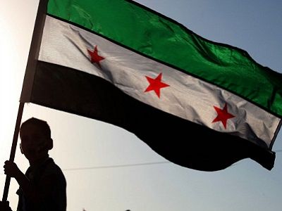 Сирийская оппозиция, флаг ("знамя независимости"). Фото: forexecommodity.com