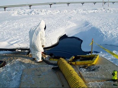 Месторождение нефти на Аляске. Фото: dimaxblog.ru