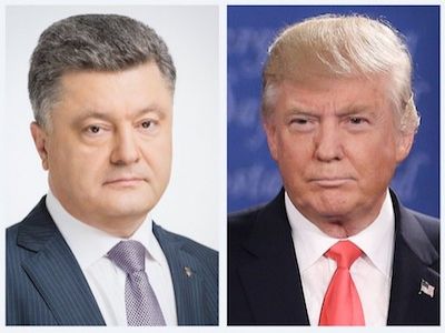 Трамп и Порошенко. Фото: president.gov.ua