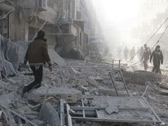 Алеппо, после бомбардировки. Источник - aa.com.tr