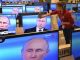 Путин в телевизоре. Фото: mtdata.ru