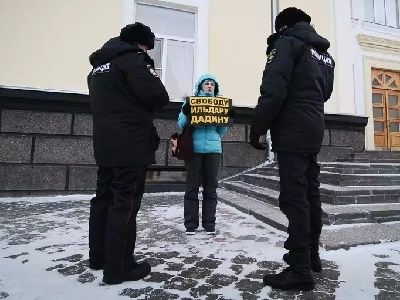 Акция в поддержку Дадина в Сыктывкаре. Фото: 7x7-journal.ru
