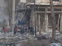 На руинах Алеппо. Источник - aa.com.tr