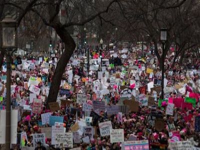 Марш женщин против Трампа в Вашингтоне, Фото: bbc.com