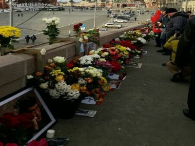 Мемориал Немцова. Фото: Каспаров.Ru