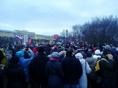 Акция "Марш в защиту Петербурга", 18.3.17. Фото: Егор Седов