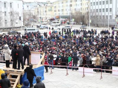 Митинг в Якутске. Фото: news.ykt.ru