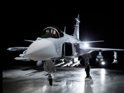 Истребитель Saab Gripen E. Фото: Saab АВ