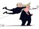 Трамп и Путин на встрече в Осаке. Карикатура С.Елкина: dw.com