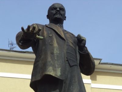 Памятник В.И.Ленину, Сестрорецк. Фото: Ник Кузнецоф