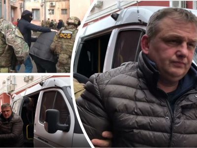 Задержание журналиста Есипенко. Фото: u-f.ru