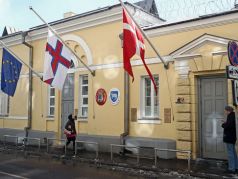 Вид на здание посольства Королевства Дании в РФ. Фото: Валерий Шарифулин / ТАСС