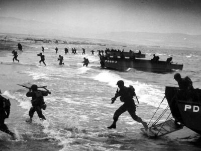Высадка союзников в Нормандии, 6.06.1944. Фото: fishki.net