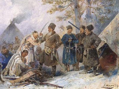 Присяга московским колонизаторам (по картине Н.Н.Каразина): ru.wikipedia.org