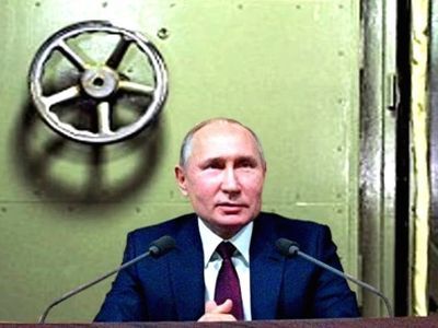 Владимир Путин в бункере. Фото: YouTube