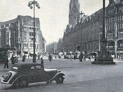 Гамбург, Адольф-Гитлер-плац, 1942. Фото: josefauer.com