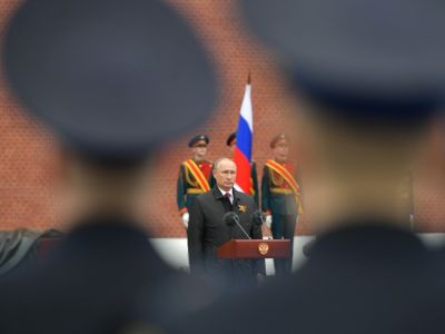 Выступление В.Путина у Вечного огня, 9.05.20. Фото: kremlin.ru