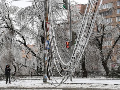 Владивосток ледяной дождь