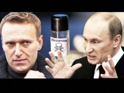 Навальный, Путин и "Новичок". Коллаж: RFE/IRL