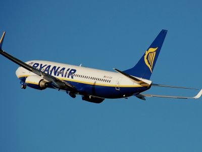 Самолет авиакомпании RyanAir. Фото: angliya.com