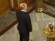 В.Путин в церкви на Рождество, 7.01.22. Скрин видео: t.me/anatoly_nesmiyan