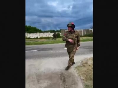 Генерал-полковник Лапин командует в Белгородской области. Скрин видео: Минобороны РФ