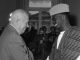 Никита Хрущев и первый президент Гвинеи Ахмед Секу Туре, 1960 г. Фото: riamediabank.ru