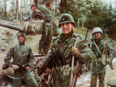 Американские военные в Европе, 1945. Иллюстрация: history.army.mil